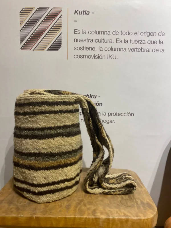 Rayos de luna - mochila lana de ovejo